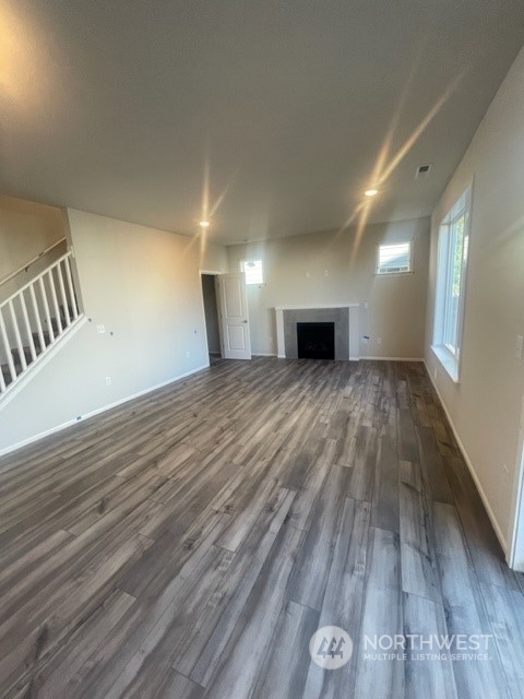 2802 Laurel (lot 4) Loop Milton, WA 98354 - Photo 4 of 18 a view of a hallway with wooden floor