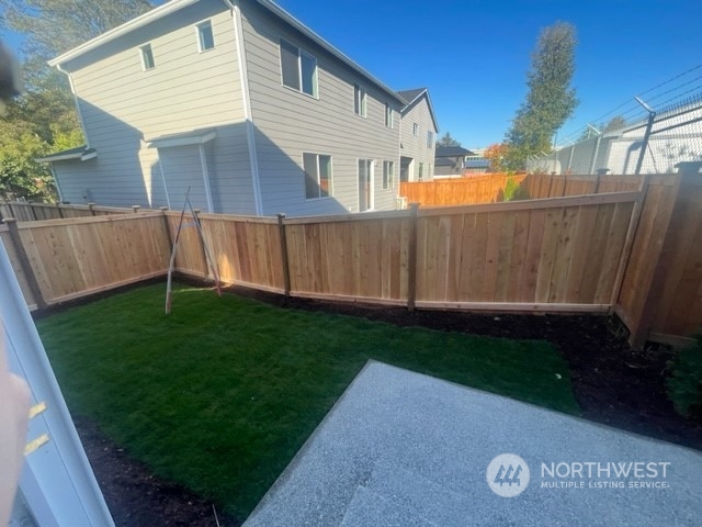 2802 Laurel (lot 4) Loop Milton, WA 98354 - Photo 8 of 18 a backyard of a house with lots of green space
