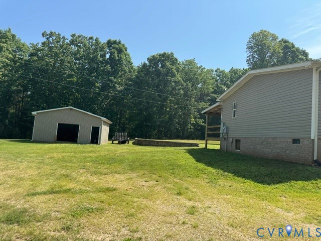1927 Five Forks Road Pamplin, VA 23958 - Photo 13 of 42 Expansive outdoor area featuring a detached utilit