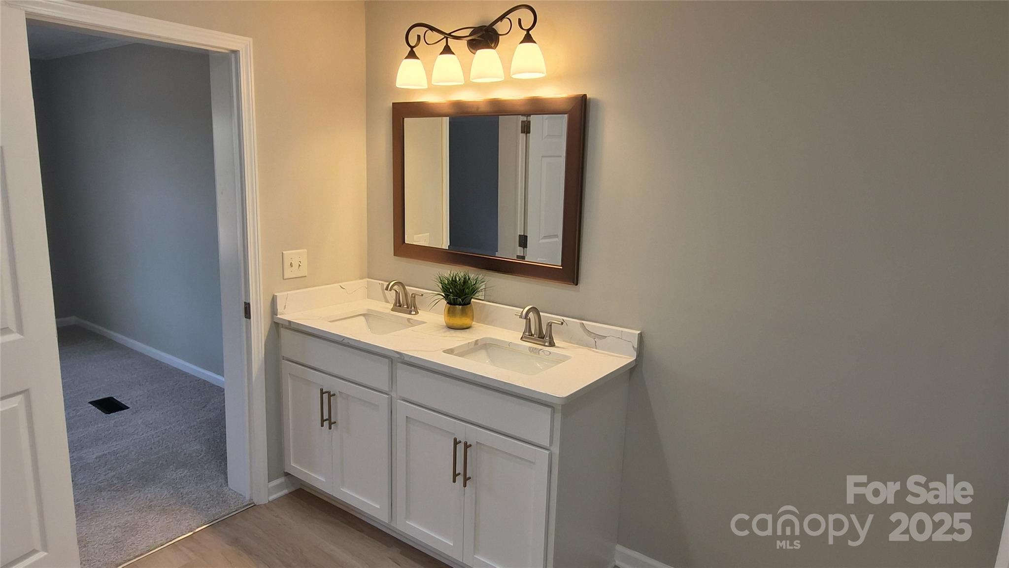680 Tirzah Church Road Lancaster, SC 29720 - Photo 9 of 25 a bathroom with a sink and a mirror