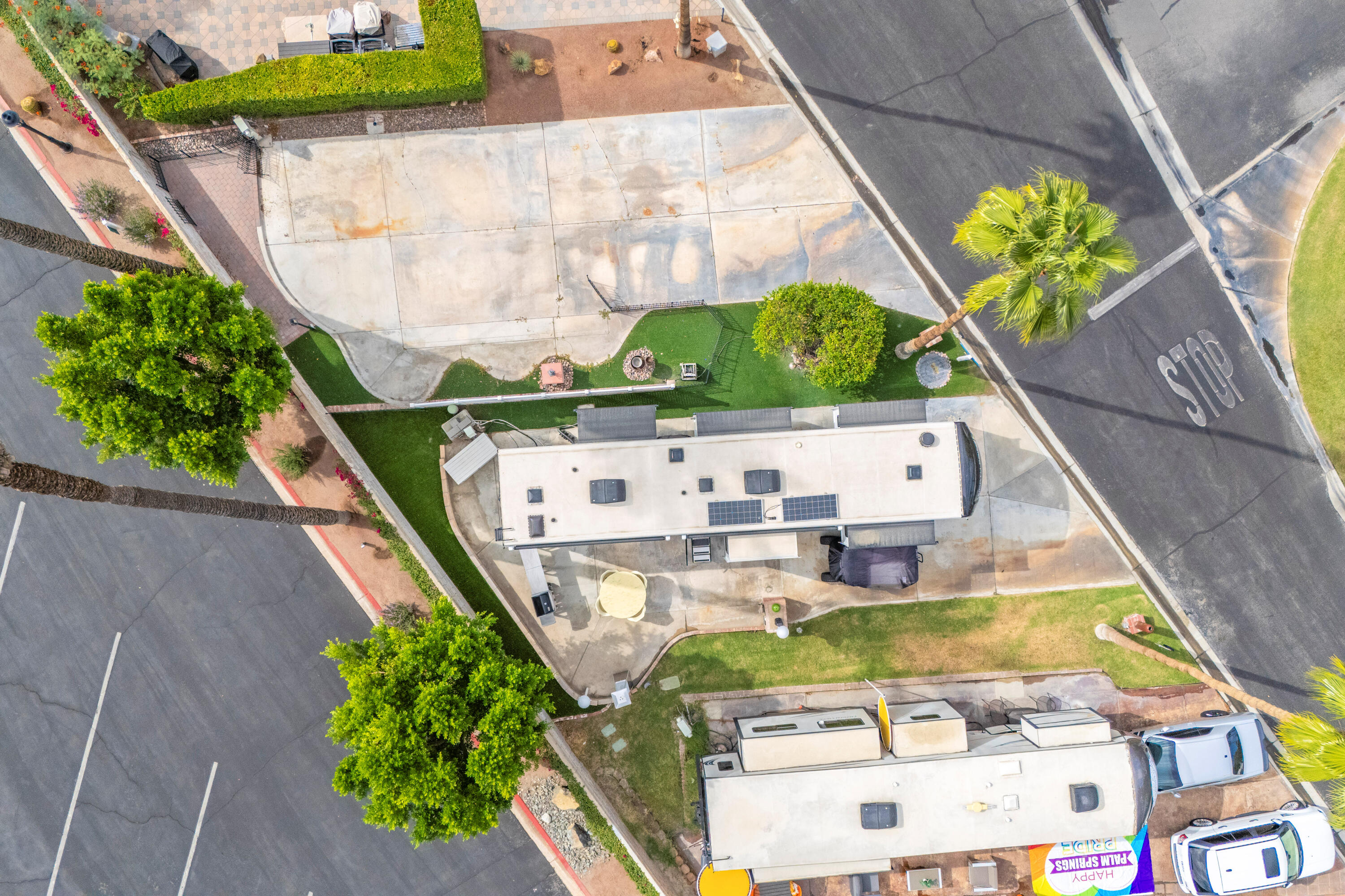 69411 Ramon Road, Unit 8 Cathedral City, CA 92234 - Photo 11 of 14 a view of swimming pool with outdoor seating