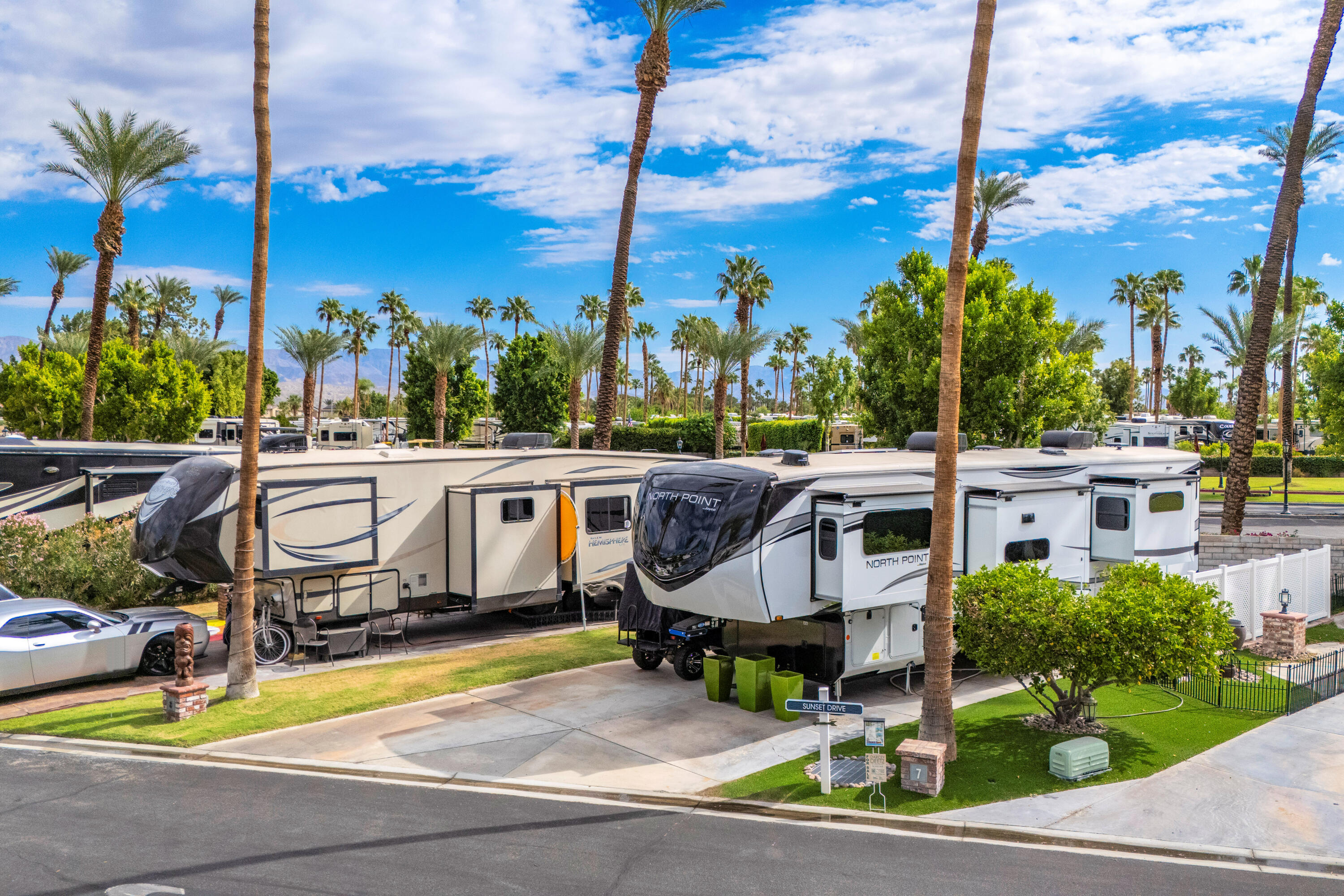 69411 Ramon Road, Unit 8 Cathedral City, CA 92234 - Photo 12 of 14 a view of a patio with swimming pool