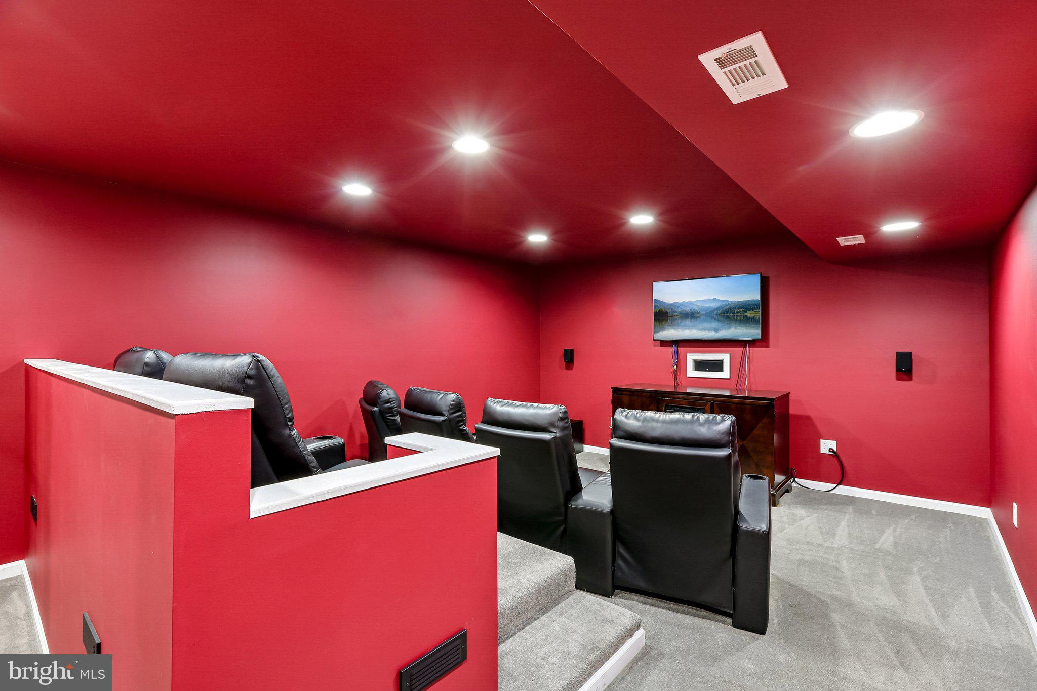 3157 Pyramid Circle Manchester, MD 21102 - Photo 42 of 67 Theater Room with Stadium Seating