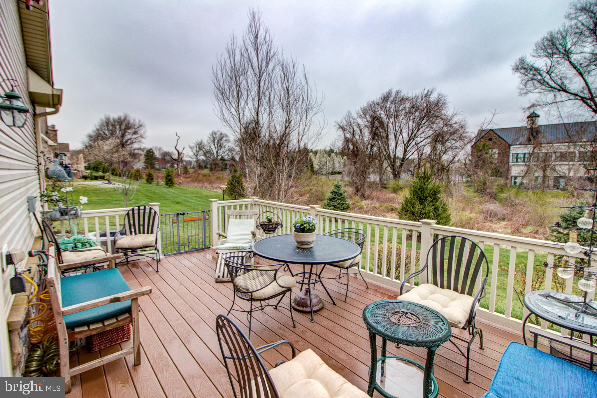 302 Willow Drive Newtown, PA 18940 - Photo 31 of 46 Back Trex deck