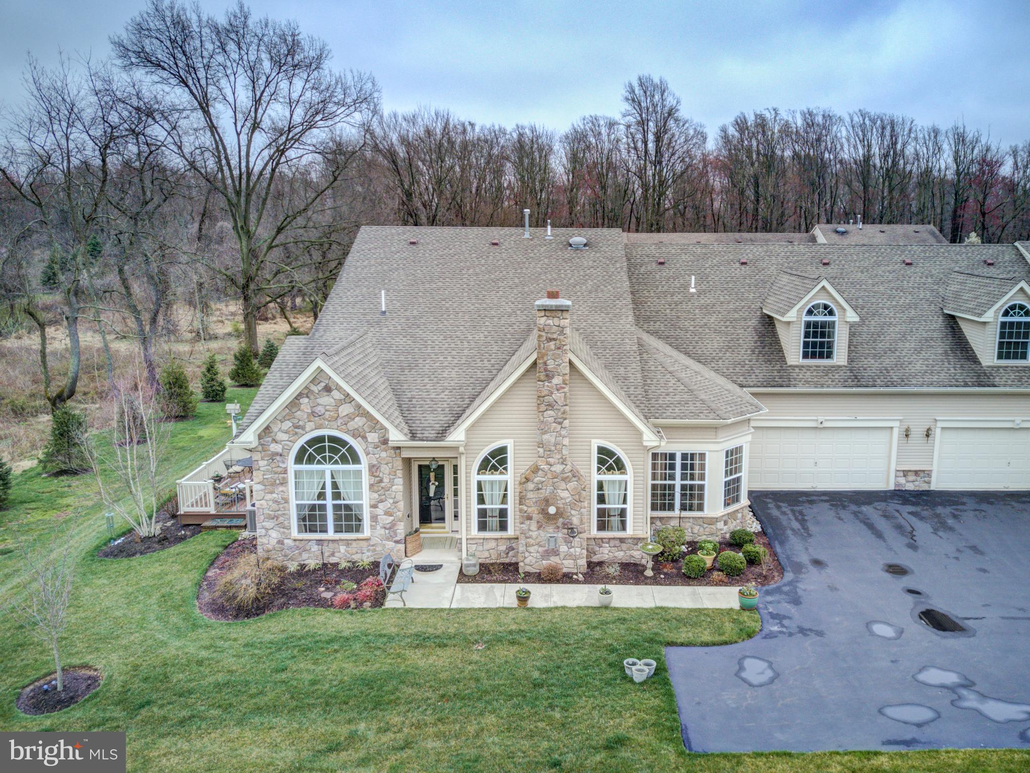 302 Willow Drive Newtown, PA 18940 - Photo 34 of 46 Overhead view of front
