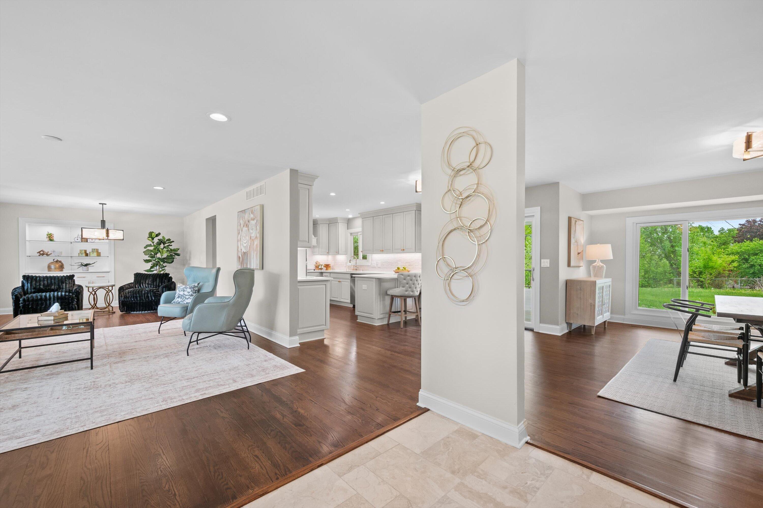 Open concept ranch