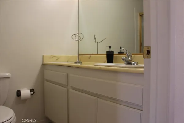 a bathroom with a sink and a toilet