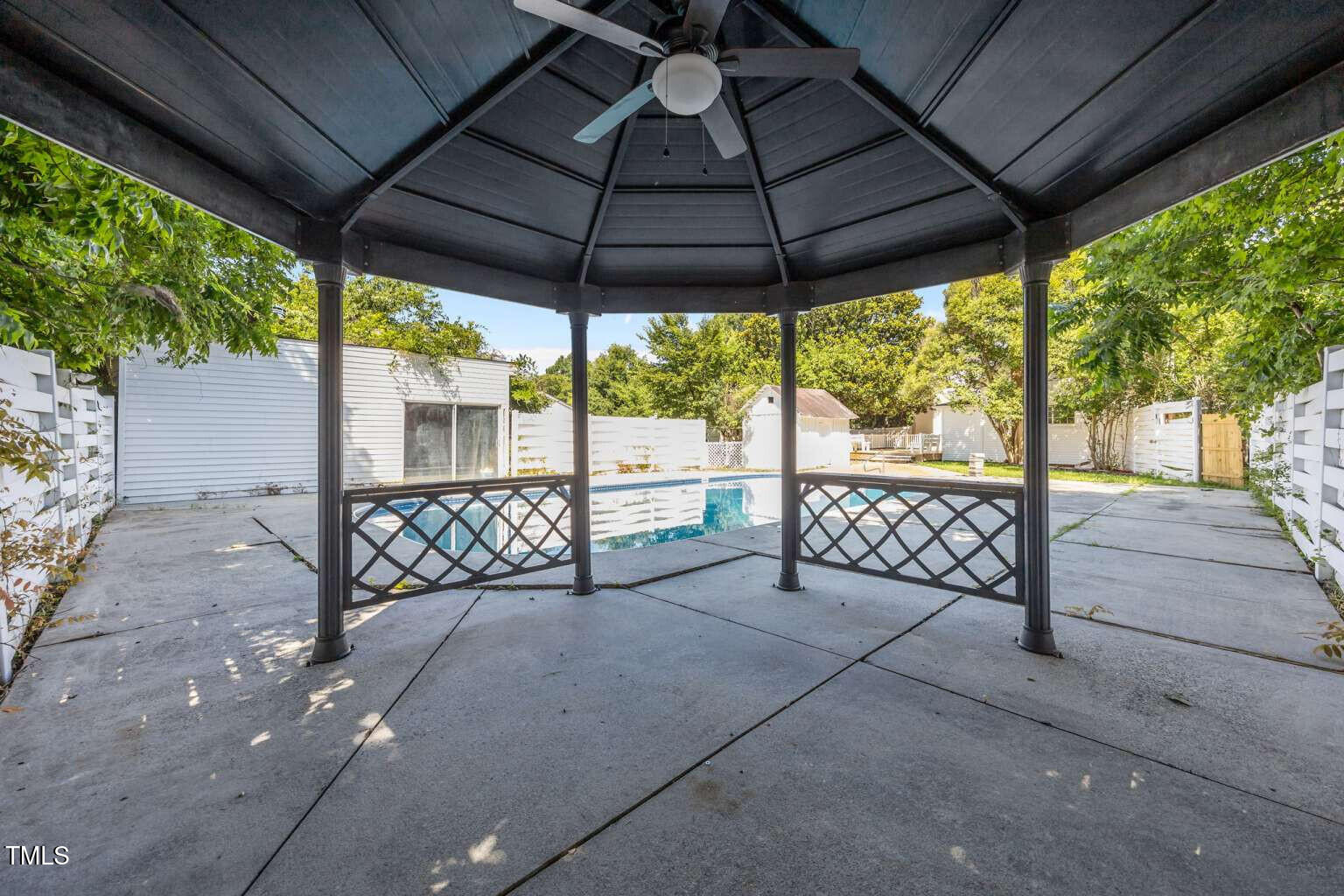 523 East Main Street Haw River, NC 27258 - Photo 20 of 25 a view of outdoor space with a porch