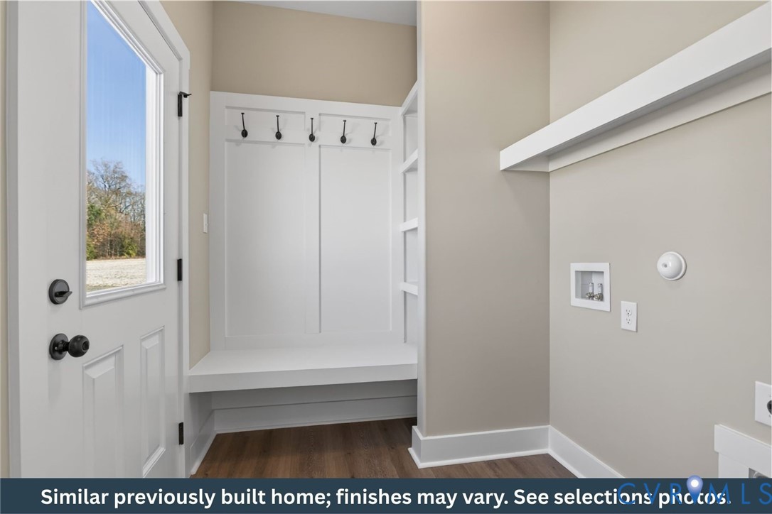 Tbd Lot 4 Francisco Road Farmville, VA 23901 - Photo 17 of 17 Laundry Room with Drop Zone and Shelving