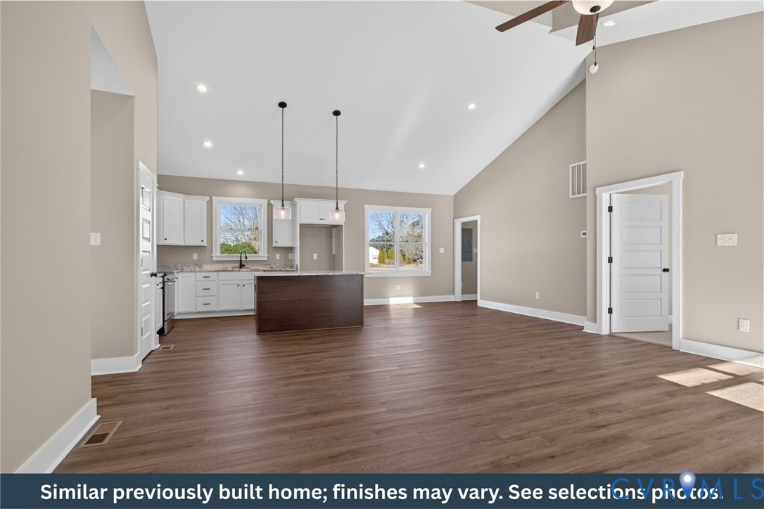 Tbd Lot 4 Francisco Road Farmville, VA 23901 - Photo 3 of 17 LVP Flooring, Cathedral Ceiling, Coat Closet