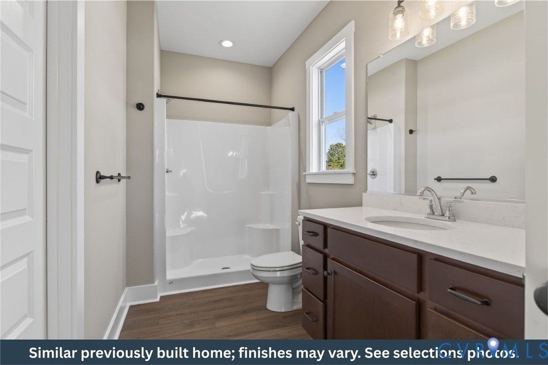 Tbd Lot 4 Francisco Road Farmville, VA 23901 - Photo 10 of 17 LVP Flooring, Fiberglass Shower, Granite Counters