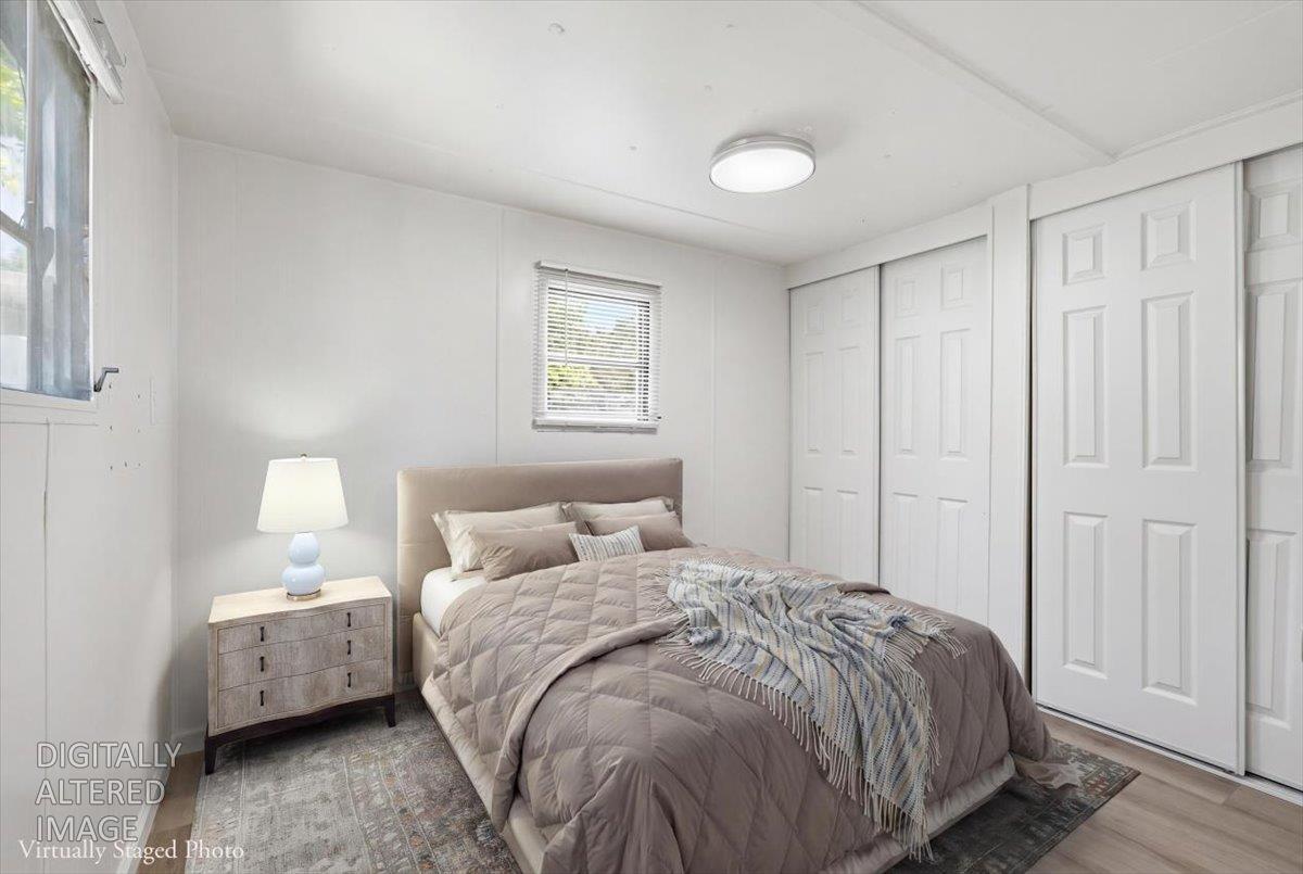 1525 Cold Springs Road, Unit 48 Placerville, CA 95667 - Photo 11 of 23 a bedroom with a bed and a window