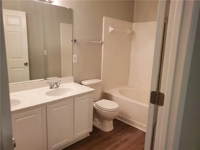 a view of small space with racks on the wall