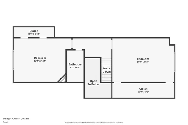 $2,540 | 6026 Egypt Drive, Pasadena, TX 77505