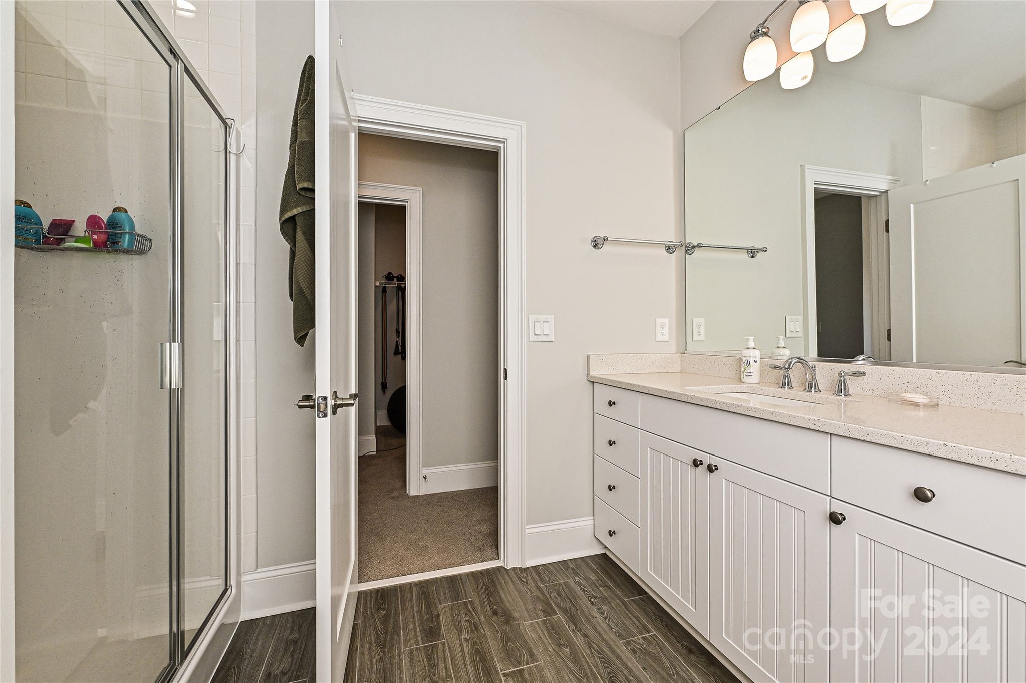 570 Crawfish Drive Fort Mill, SC 29708 - Photo 30 of 37 a bathroom with a sink and a mirror