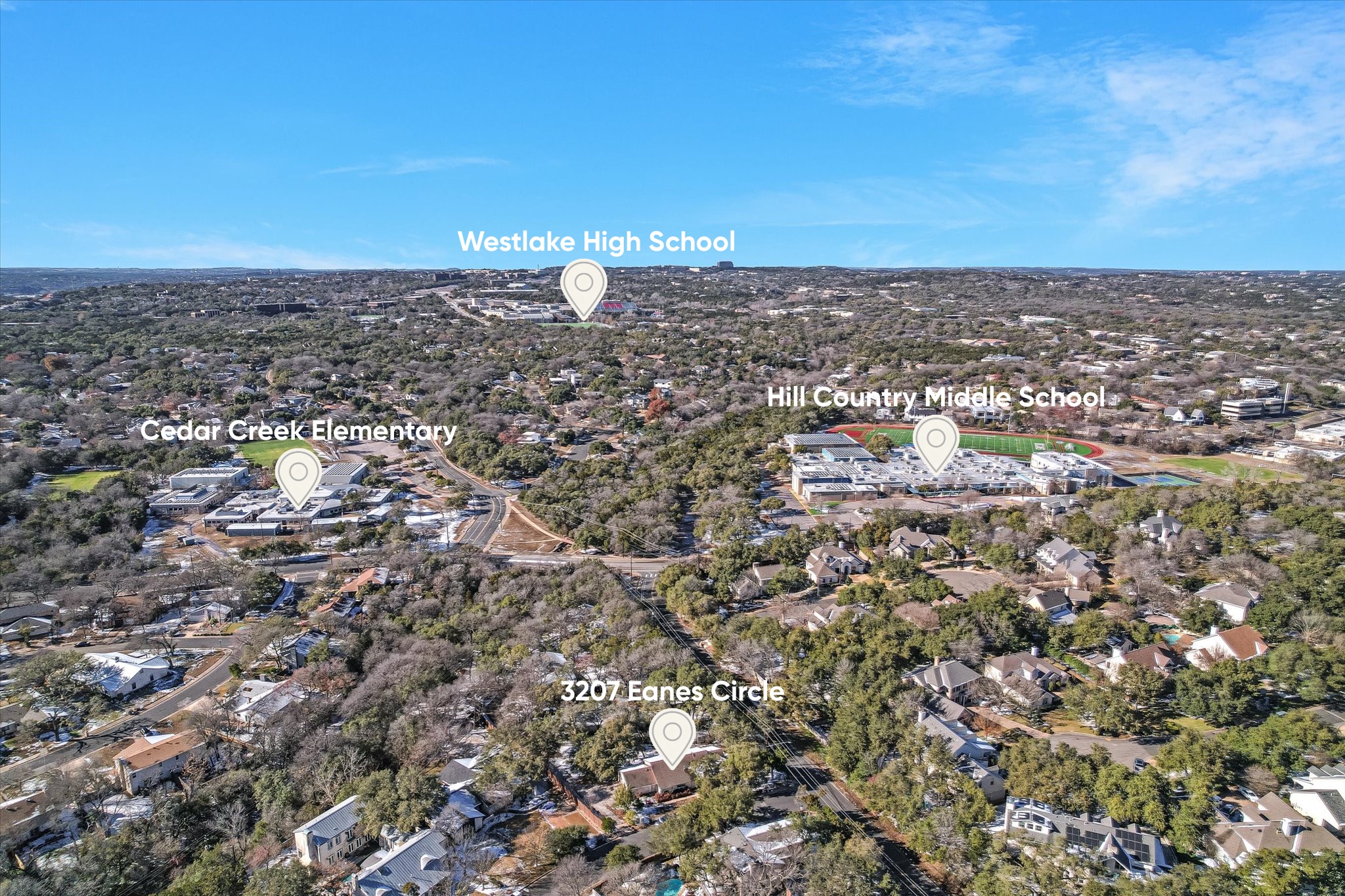 3207 Eanes Circle Austin, TX 78746 - Photo 2 of 21 An Eanes "unicorn" with walkability to all three schools.