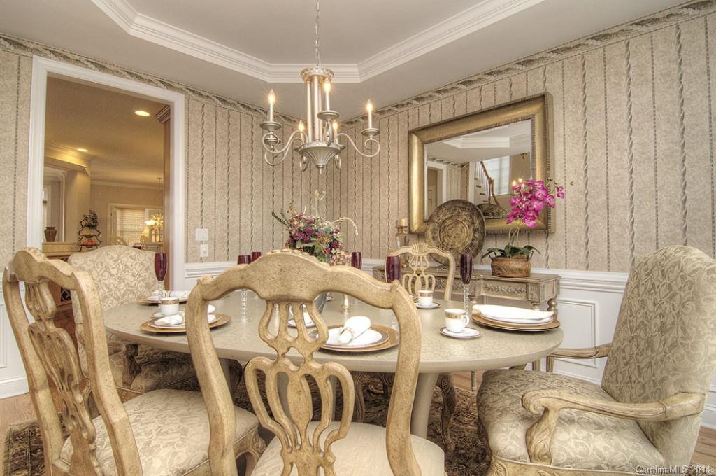 3237 Planters Ridge Road Charlotte, NC 28270 - Photo 6 of 24 a view of a dining room with furniture window and outside view