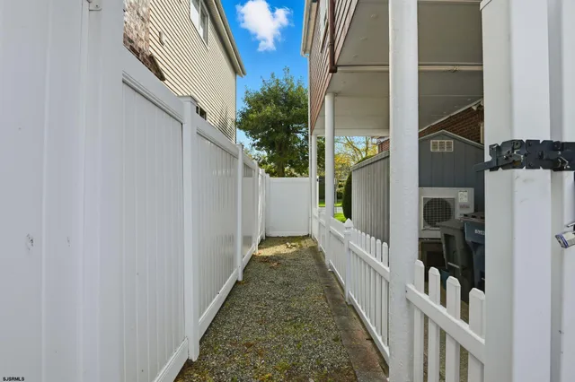 a view of a corridor