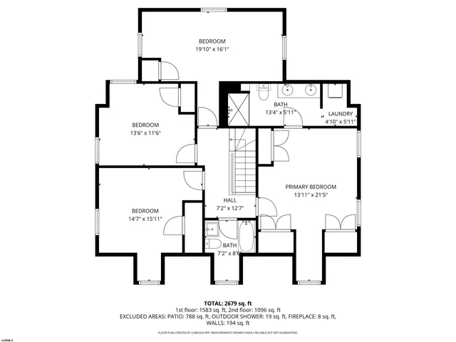 a picture of a floor plan