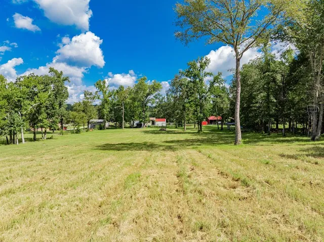 a view of a volley ball court