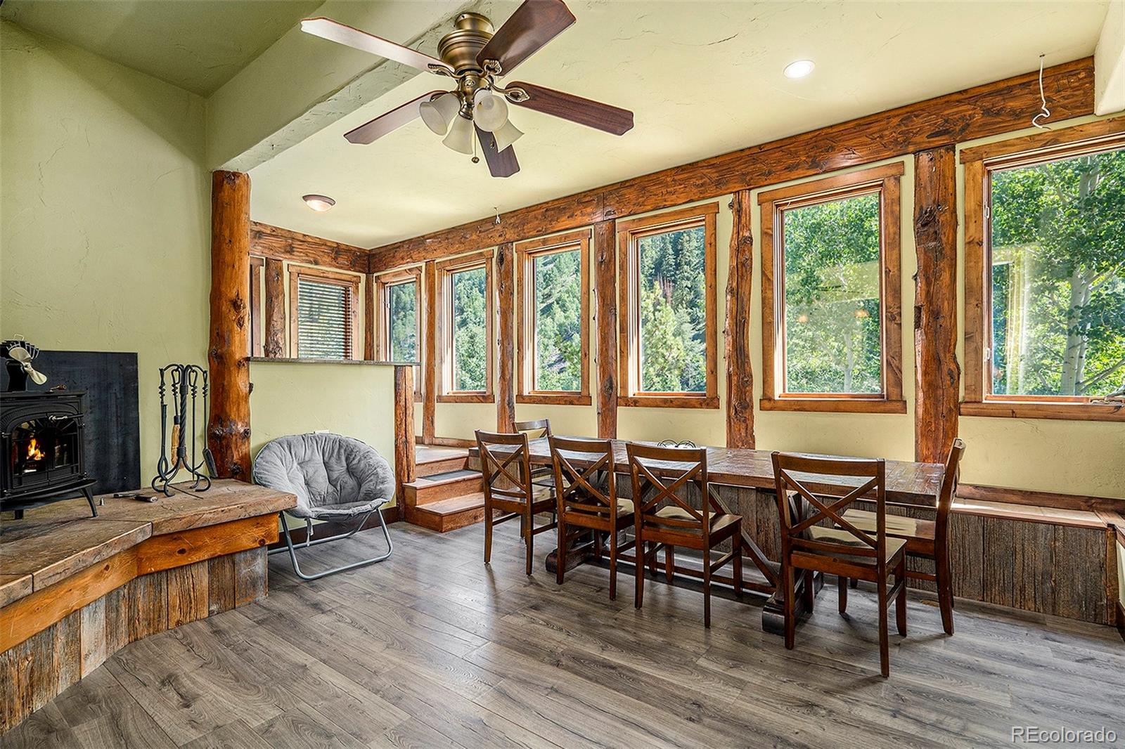 602 Spruce Street Red Cliff, CO 81649 - Photo 2 of 44 a living room with furniture and a large window