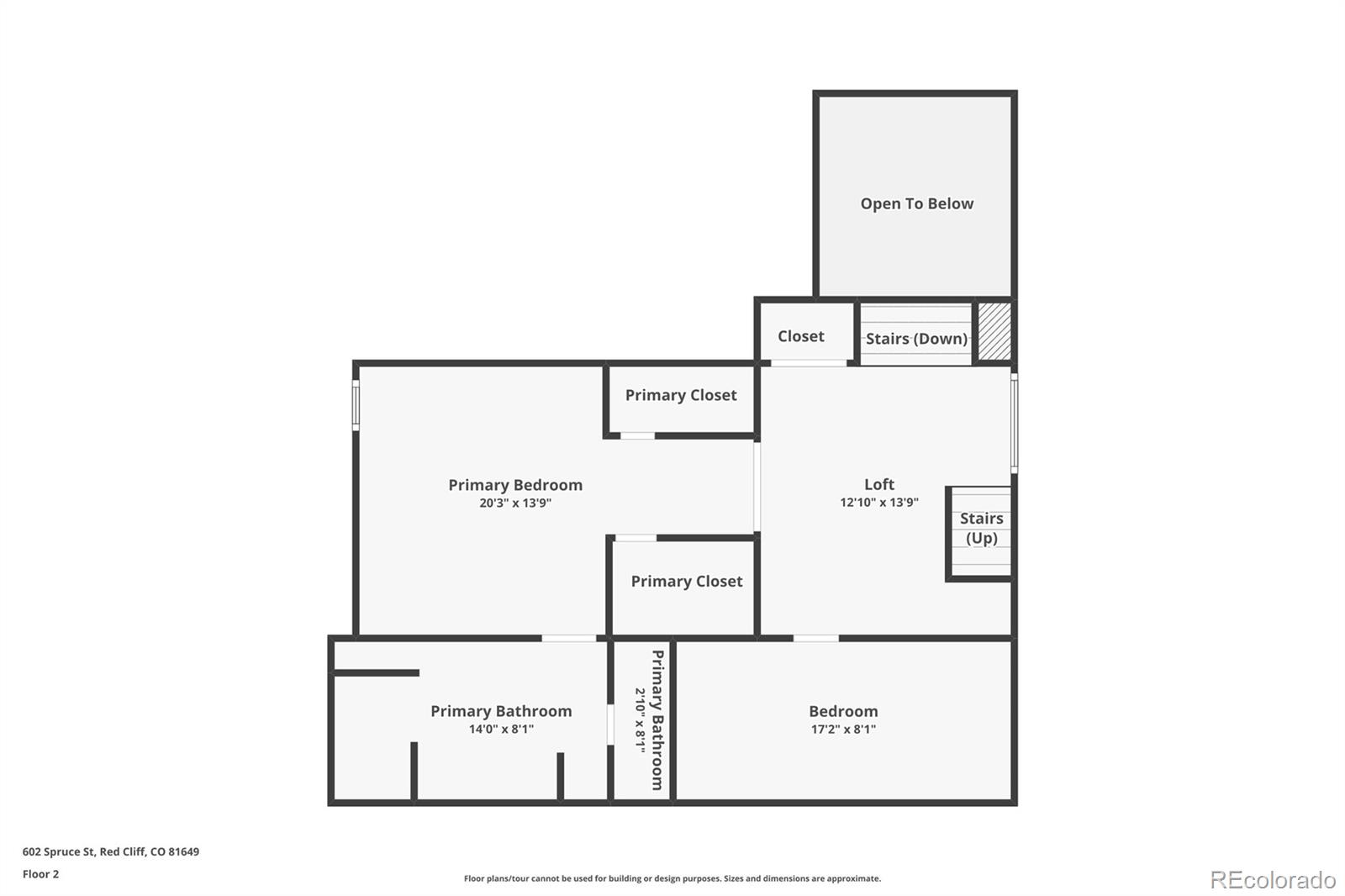 602 Spruce Street Red Cliff, CO 81649 - Photo 42 of 44 a picture of a floor plan