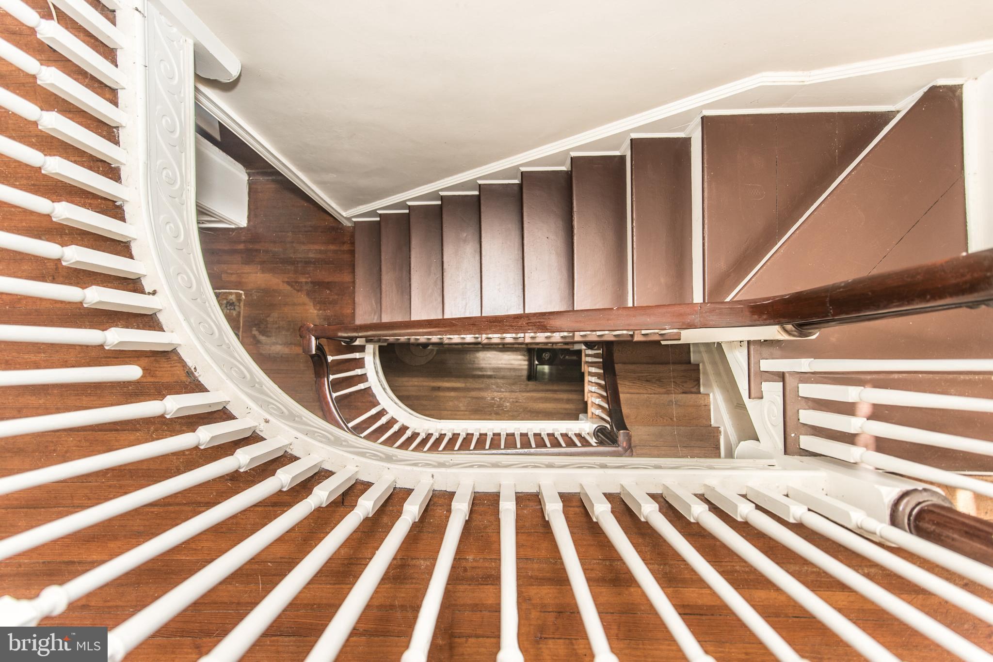 1454 Old Welsh Road Huntingdon Valley, PA 19006 - Photo 41 of 78 Main Staircase from Main Foyer to 3rd Floor
