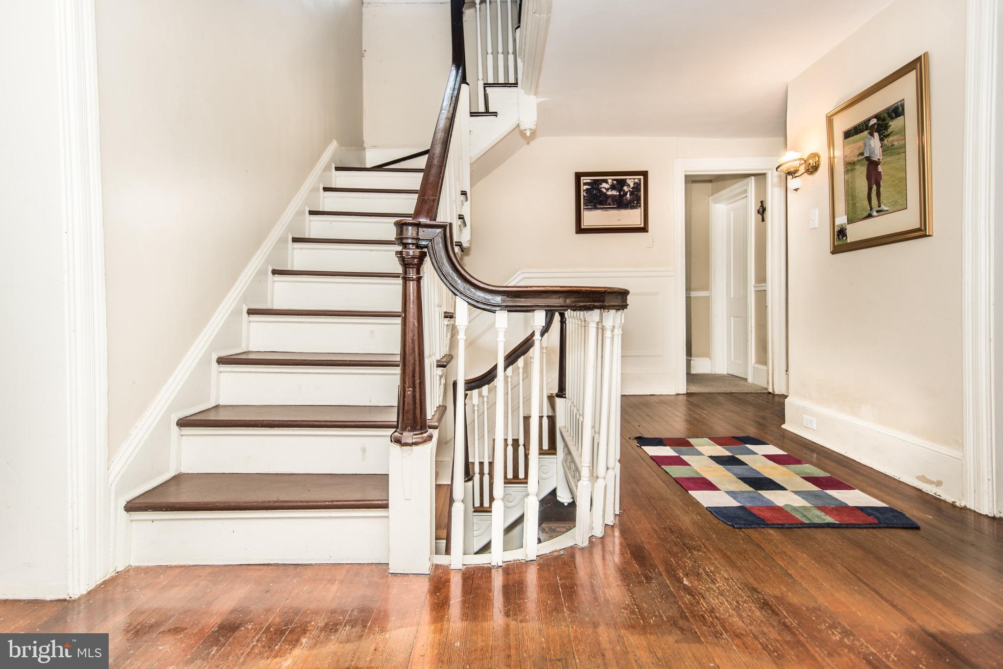 1454 Old Welsh Road Huntingdon Valley, PA 19006 - Photo 44 of 78 Main Staircase at 2nd floor Hall