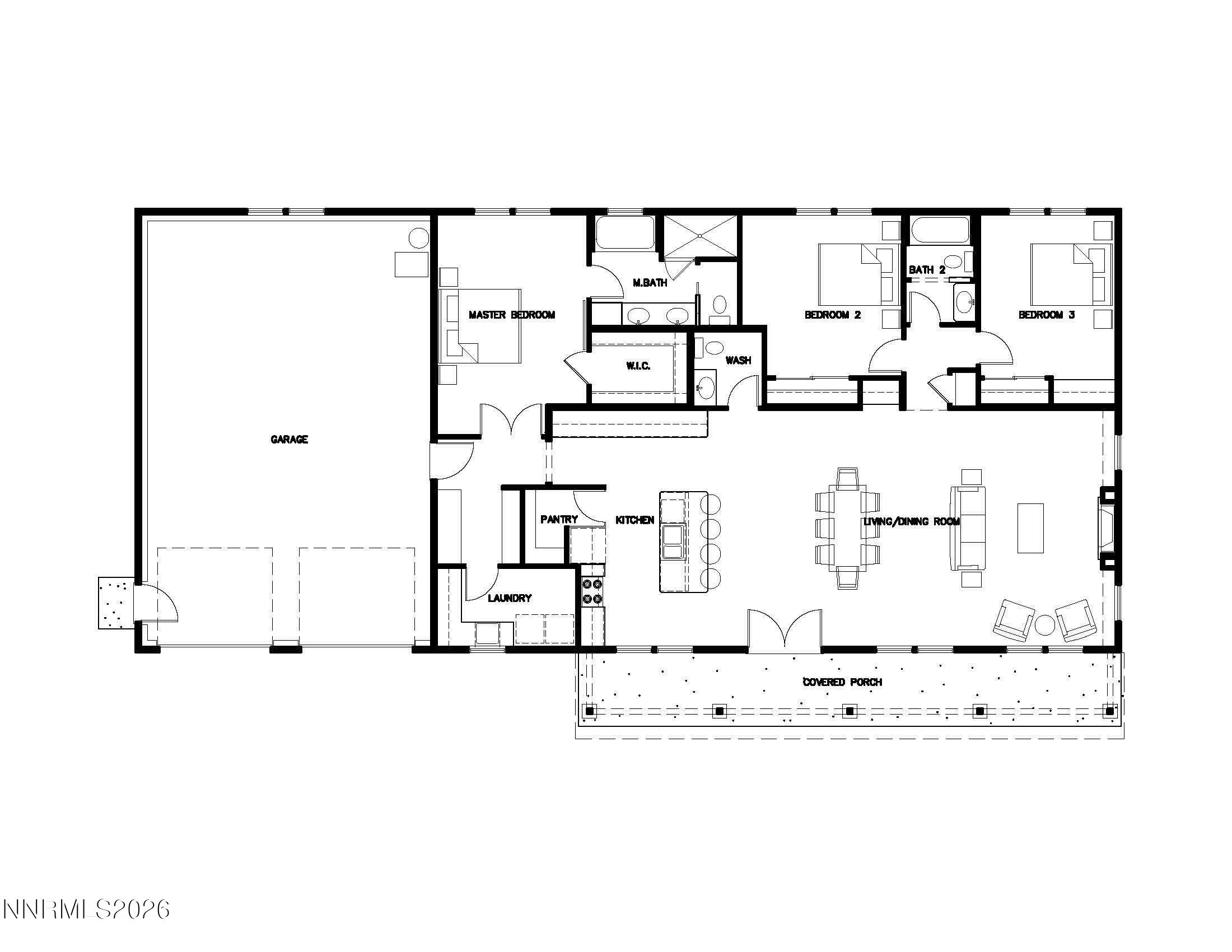 2246 Cartwright Road Reno, NV 89521 - Photo 16 of 16 Floor Plan 2