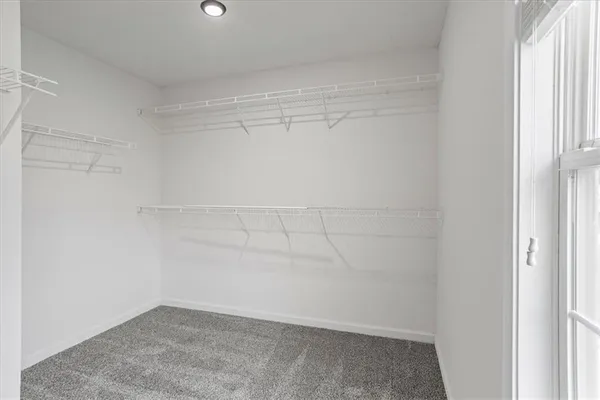 a small space with a window