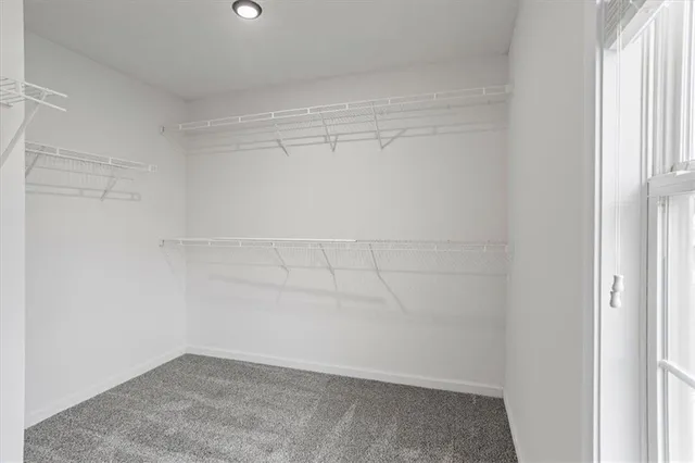 a small space with a window