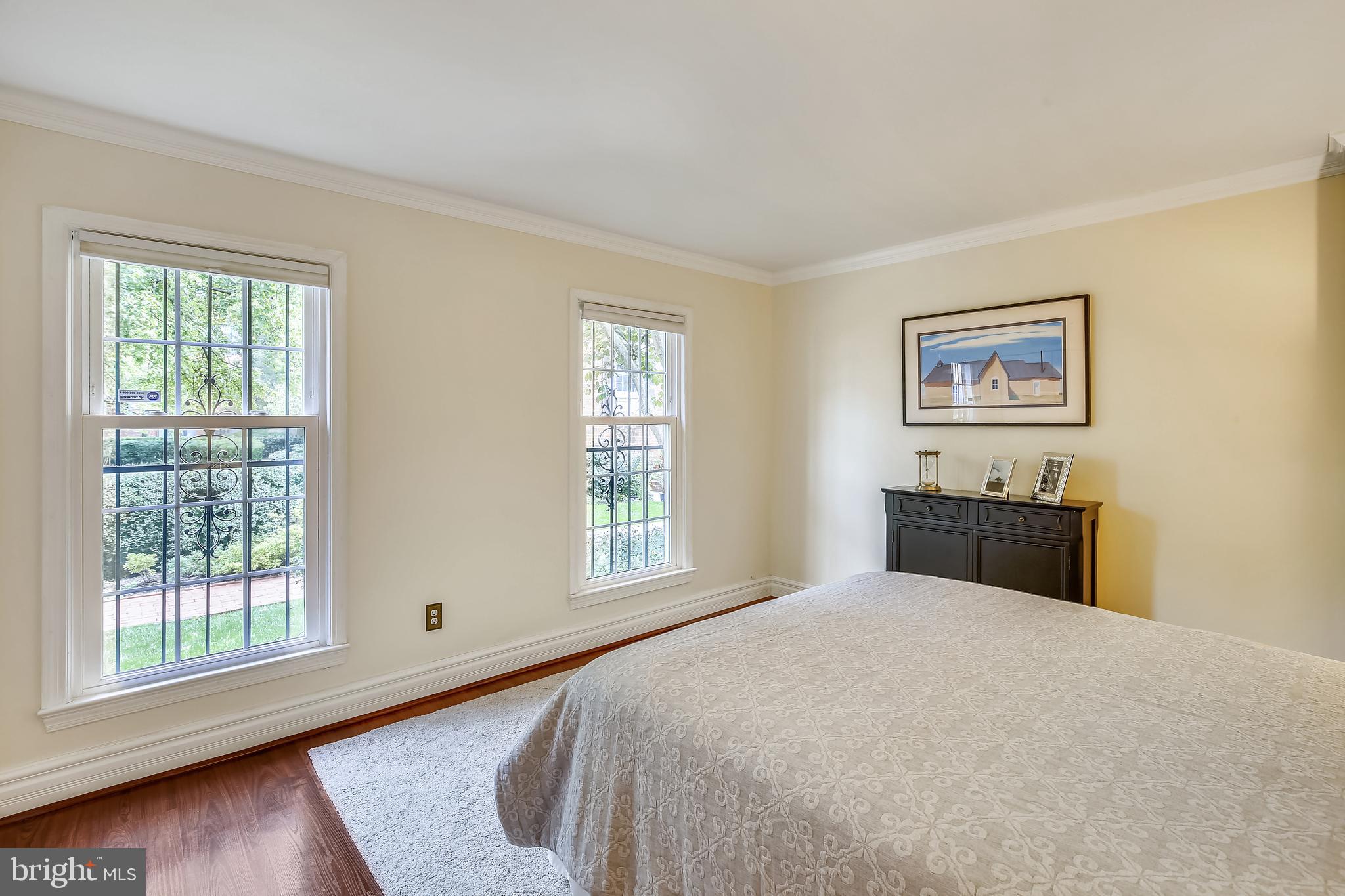 1323 South Glebe Road Arlington, VA 22204 - Photo 8 of 39 Main Level: First of 4 bedrooms. Looks to garden.