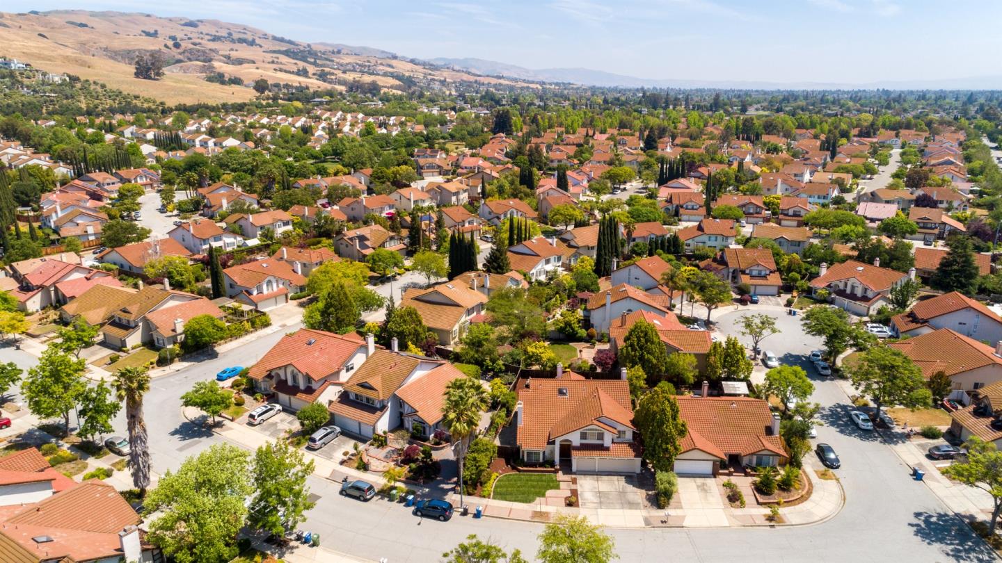 2018 Skyline Drive Milpitas, CA 95035 - Photo 22 of 22 an aerial view of residential houses with outdoor space
