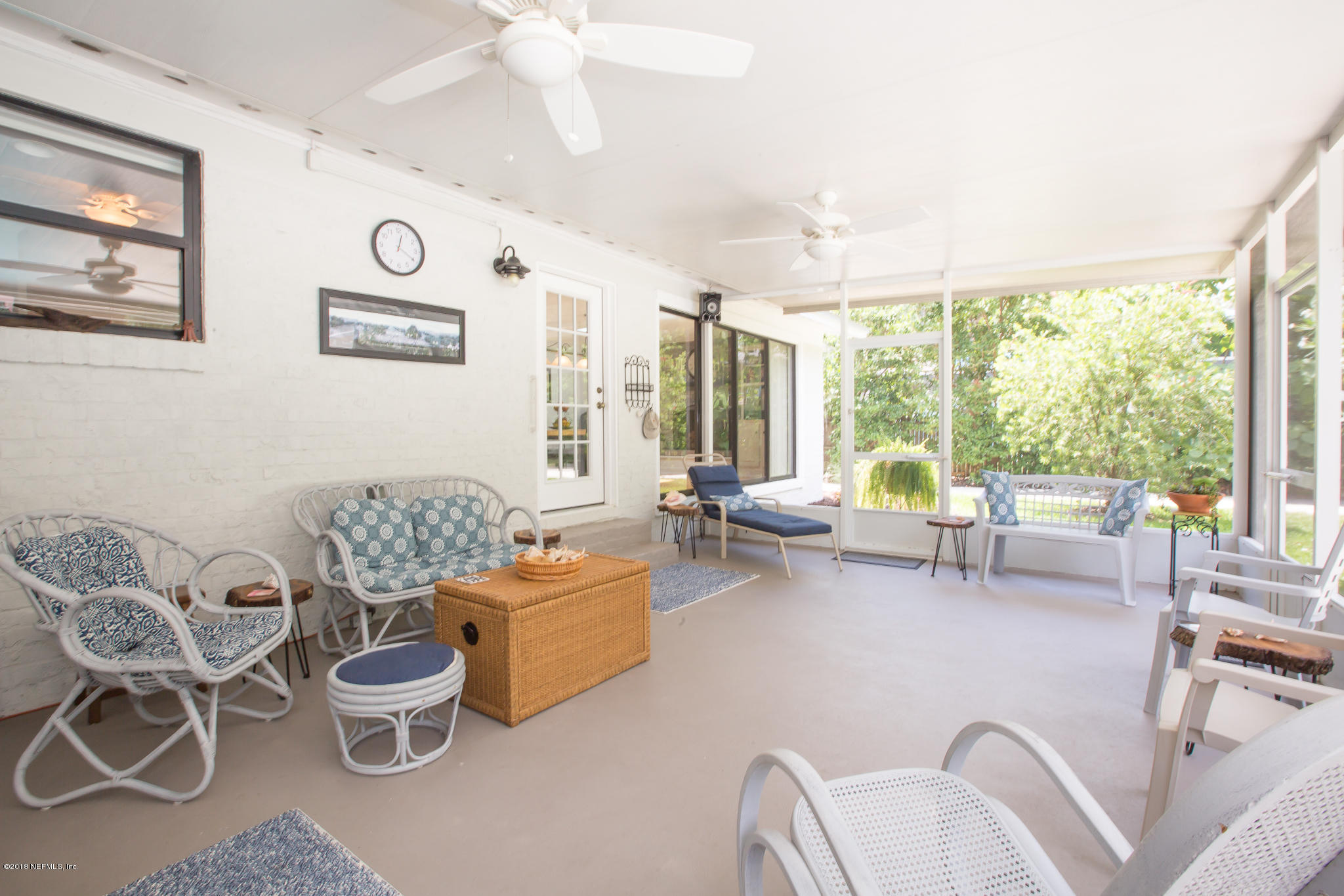 1150 Kings Road Neptune Beach, FL 32266 - Photo 27 of 41 Screened Porch Another View