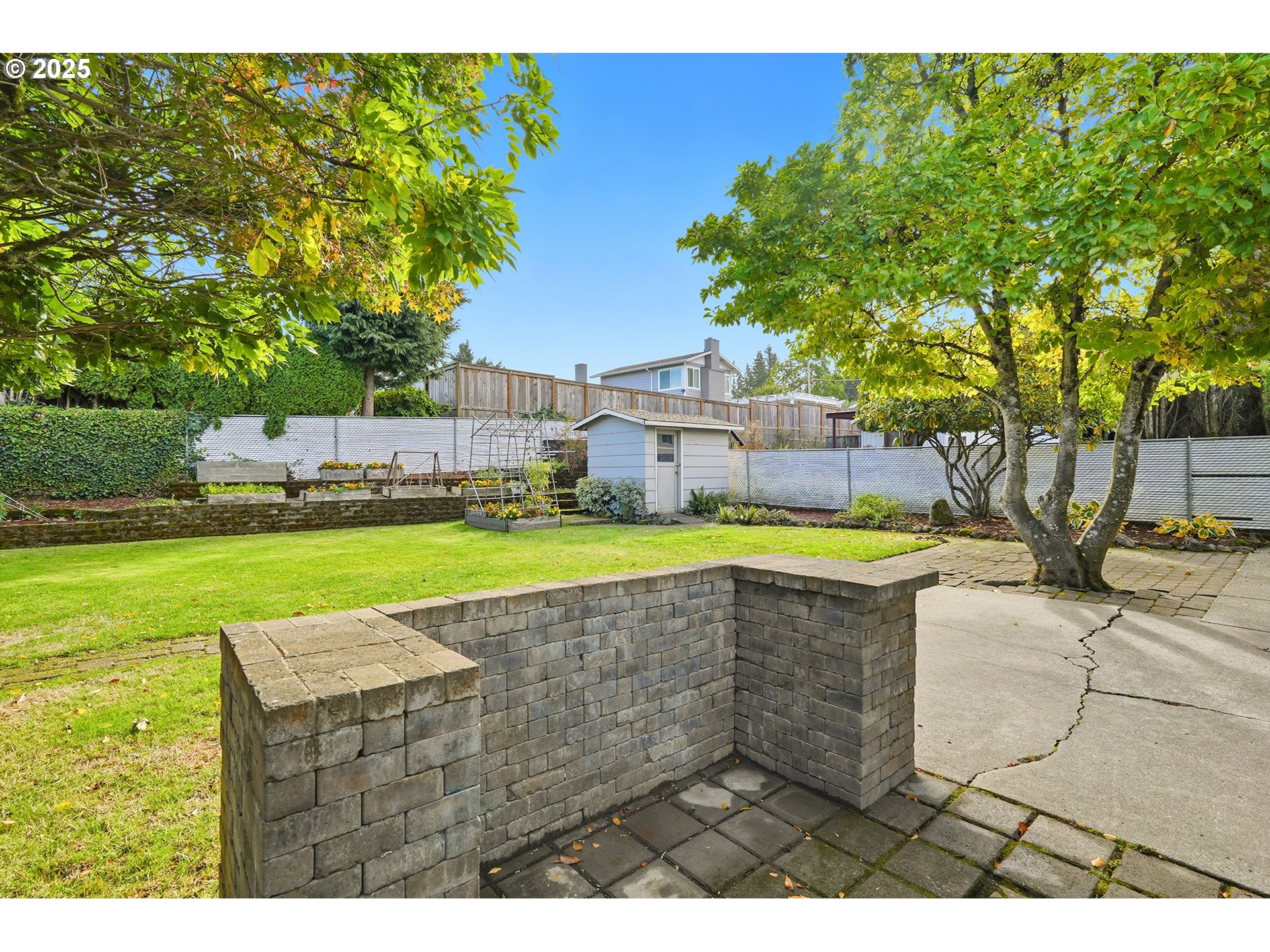 1422 Southeast 209th Avenue Gresham, OR 97030 - Photo 40 of 46 a view of yard with swimming pool and outdoor seating
