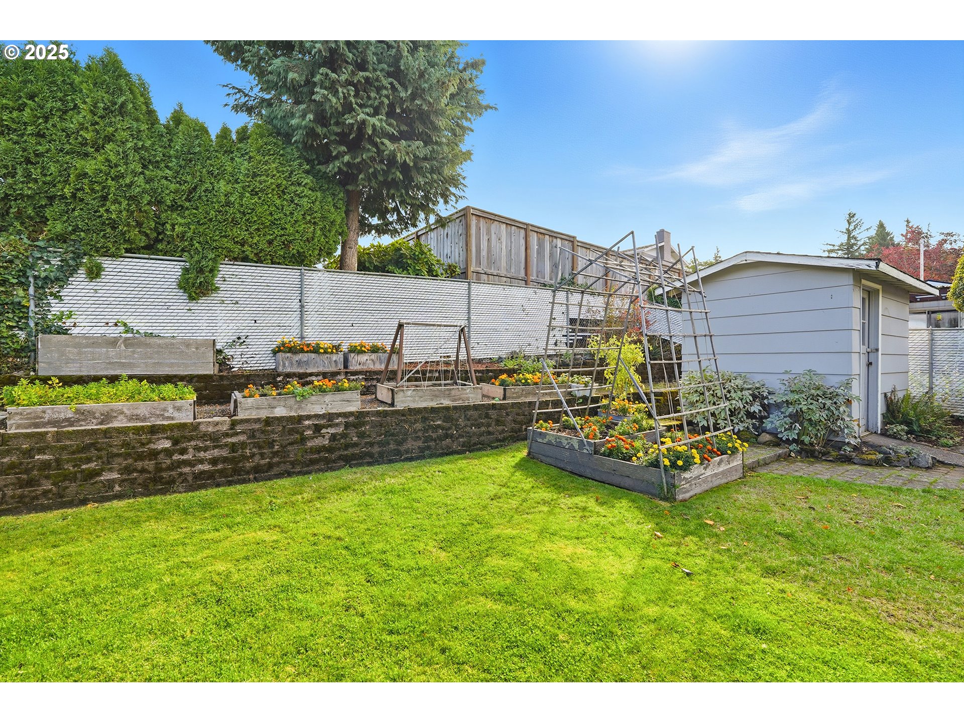 1422 Southeast 209th Avenue Gresham, OR 97030 - Photo 43 of 46 a view of a house with swimming pool and a yard