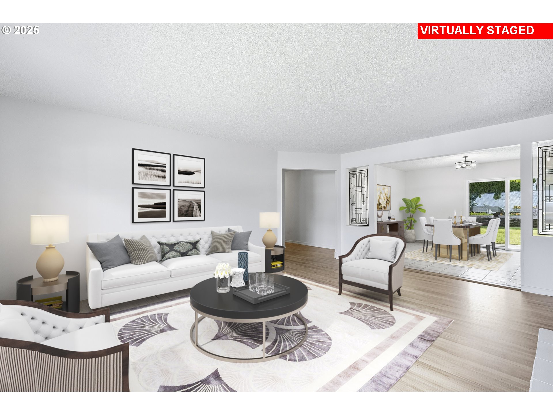 1422 Southeast 209th Avenue Gresham, OR 97030 - Photo 10 of 46 a living room with furniture and wooden floor