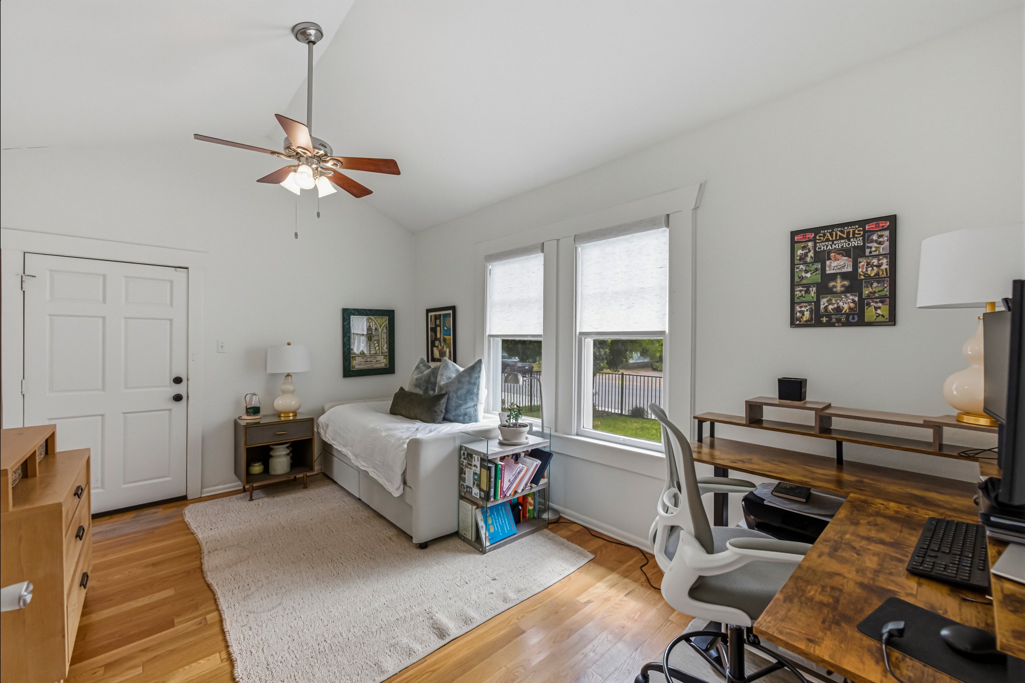 306 West 44th Street, Unit A Austin, TX 78751 - Photo 27 of 38 a bedroom with furniture and a window