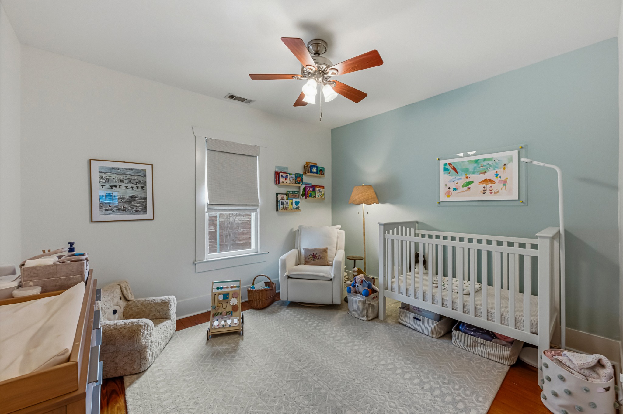 306 West 44th Street, Unit A Austin, TX 78751 - Photo 28 of 38 a bedroom with furniture and a window