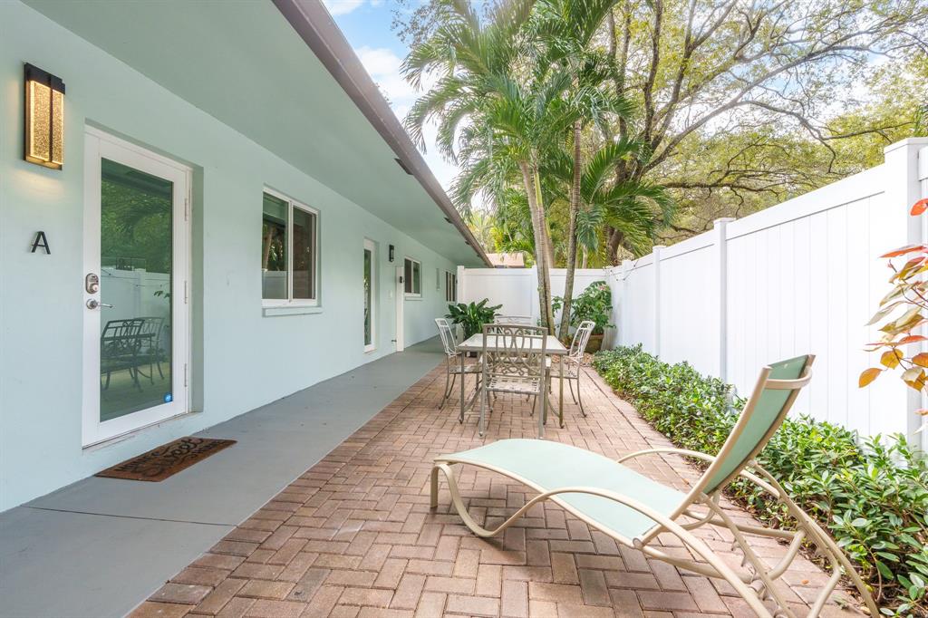 1502 Southwest 24th Street, Unit A Fort Lauderdale, FL 33315 - Photo 19 of 23 a view of outdoor space yard deck and patio