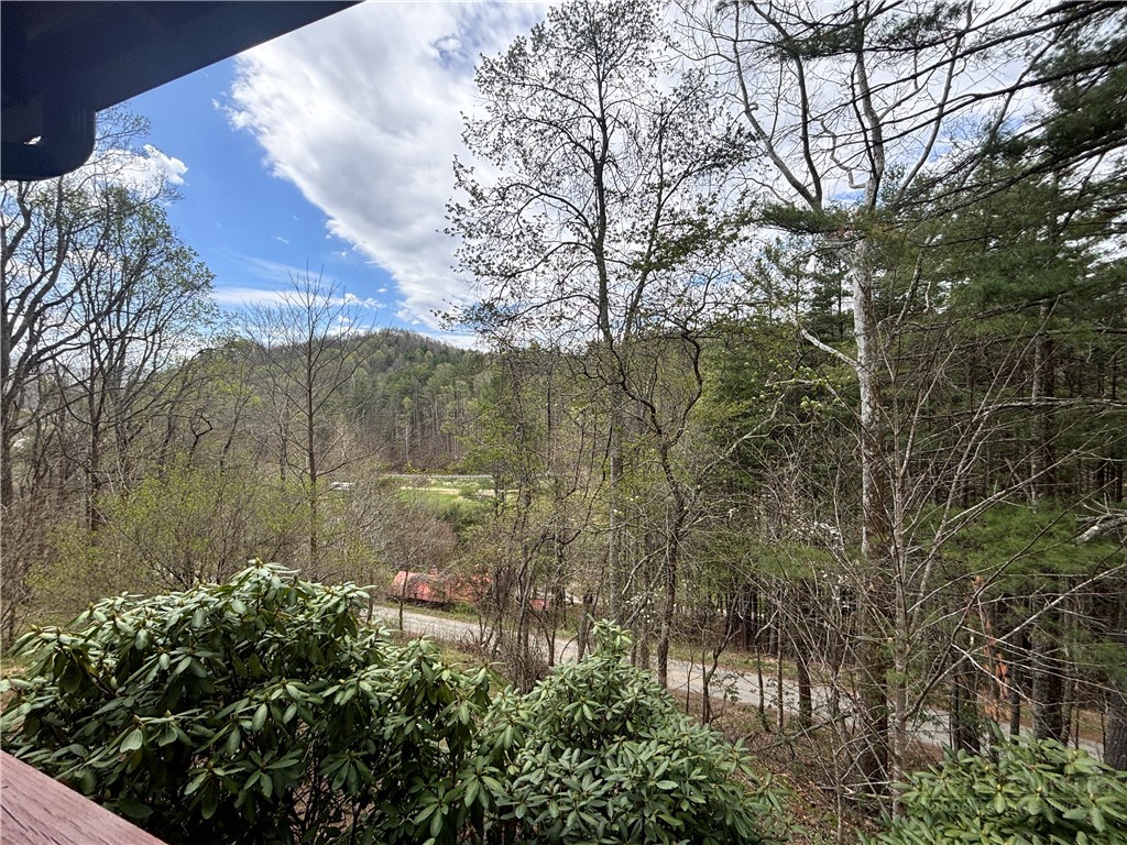 150 Turkey Ridge Crumpler, NC 28617 - Photo 3 of 40 a backyard of a house with lots of green space and lake view