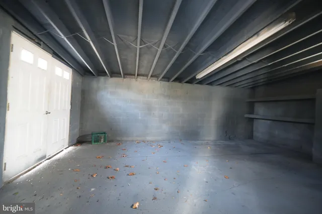 a view of empty room