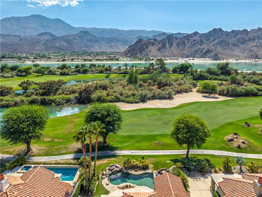 57205 Merion La Quinta, CA 92253 - Photo 3 of 53 Front row of the Santa Rosa Mountains + double fairway and water holes!