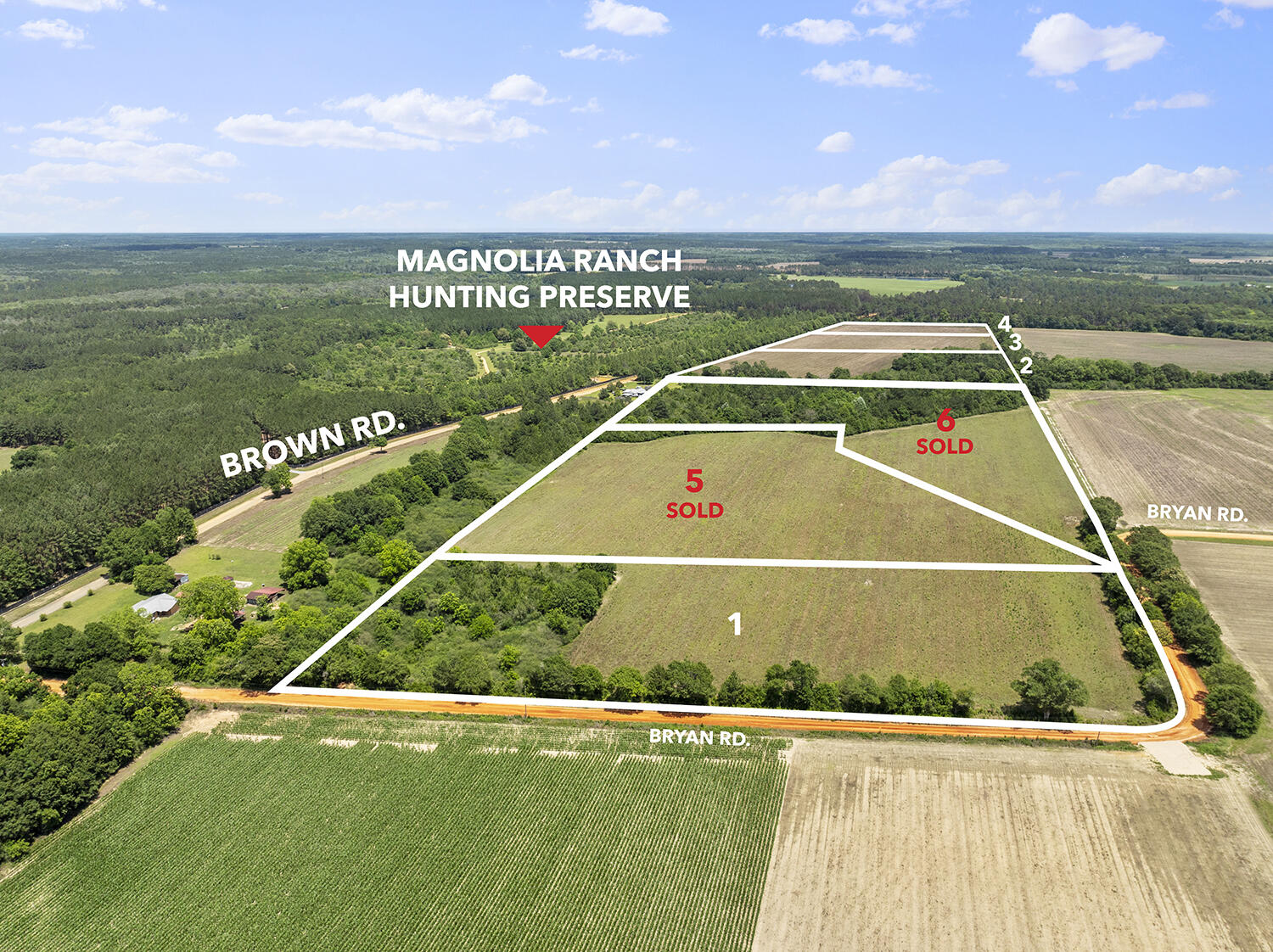 Tbd Brown Road, Unit LOT 4 DeFuniak Springs, FL 32433 - Photo 5 of 6 Aerial