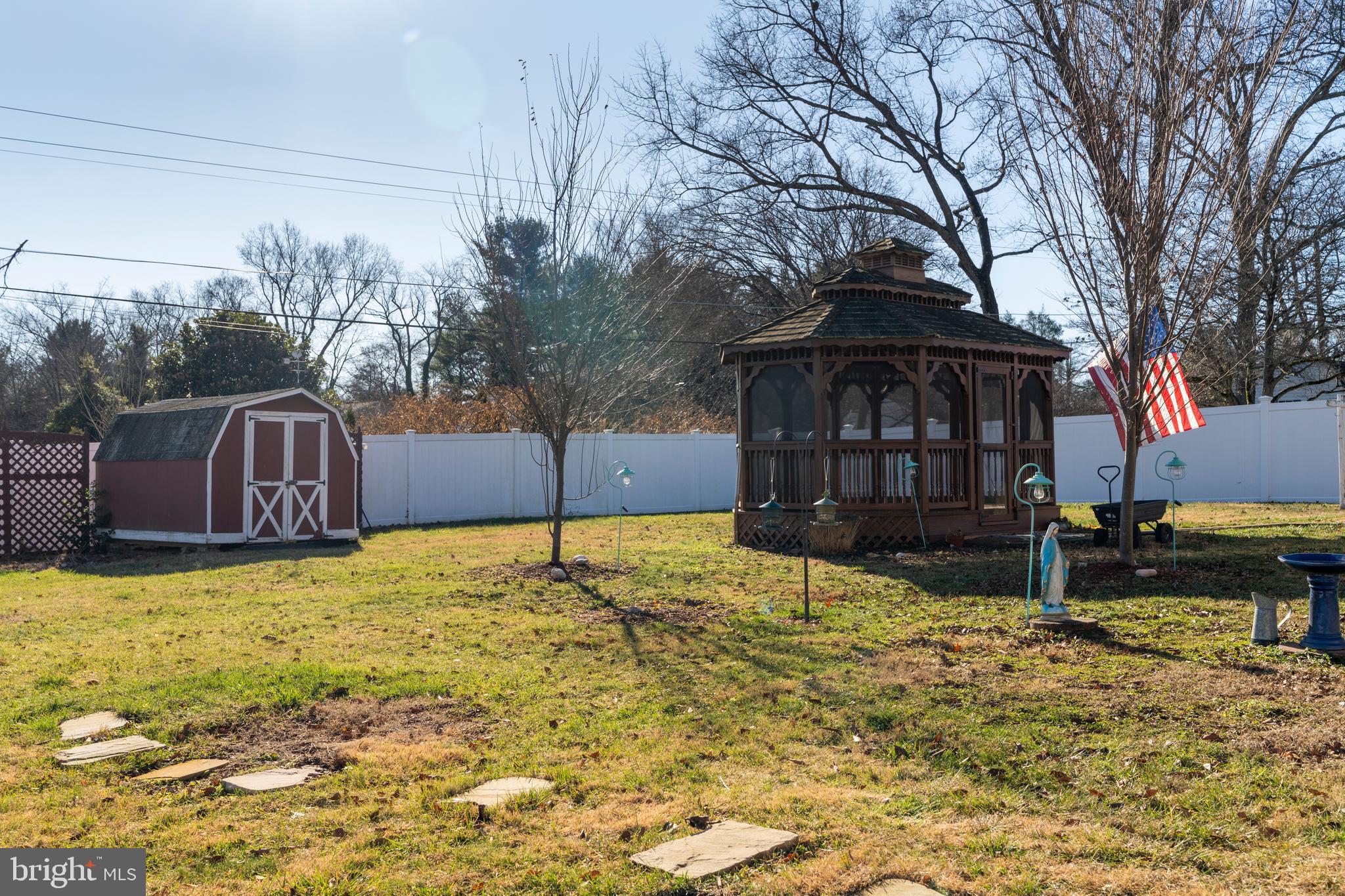 128 North Lynbrook Road Bel Air, MD 21014 - Photo 38 of 48 a view of a house with snow on the background