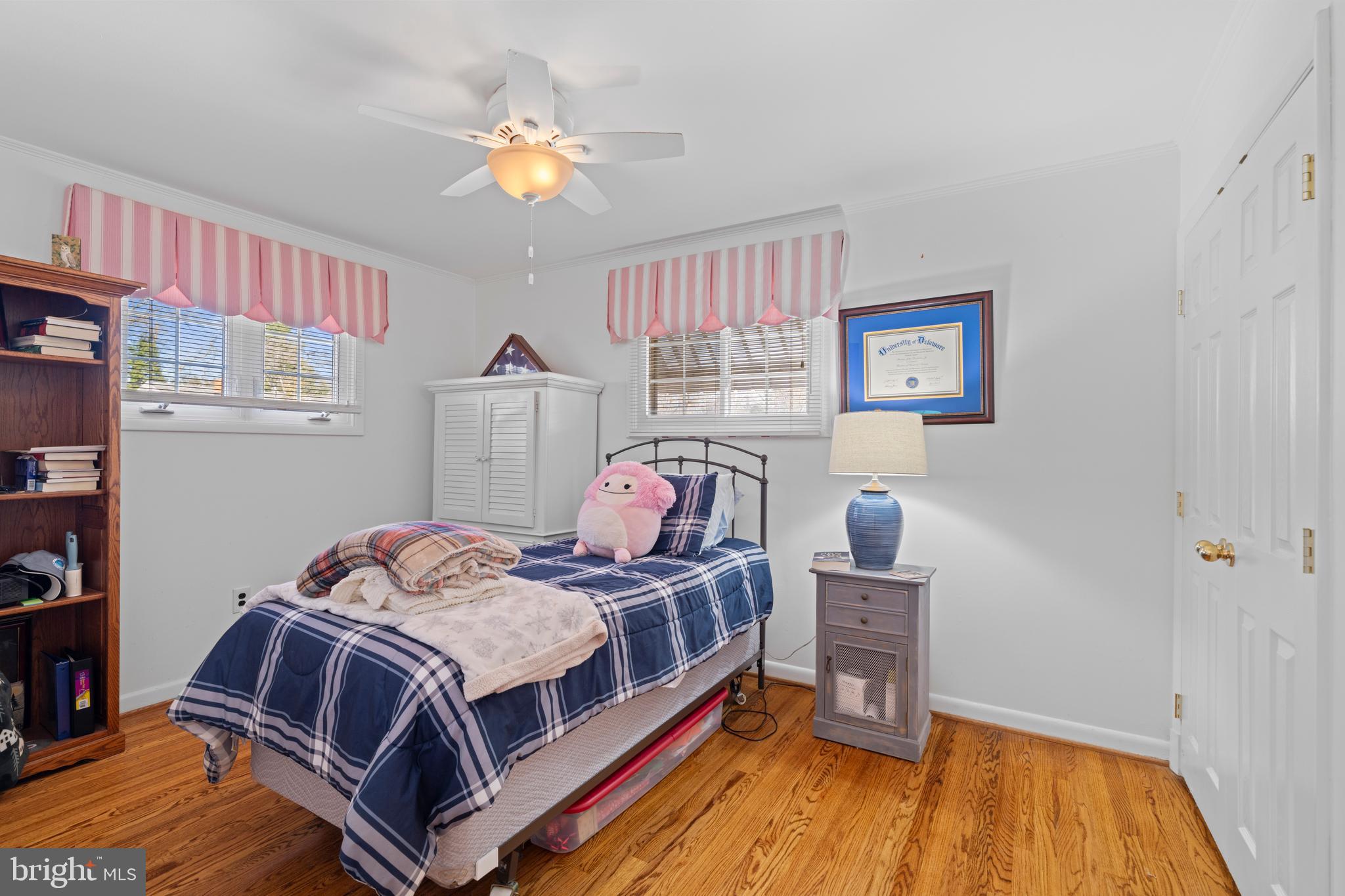 128 North Lynbrook Road Bel Air, MD 21014 - Photo 43 of 48 a bedroom with a bed and a painting on the wall