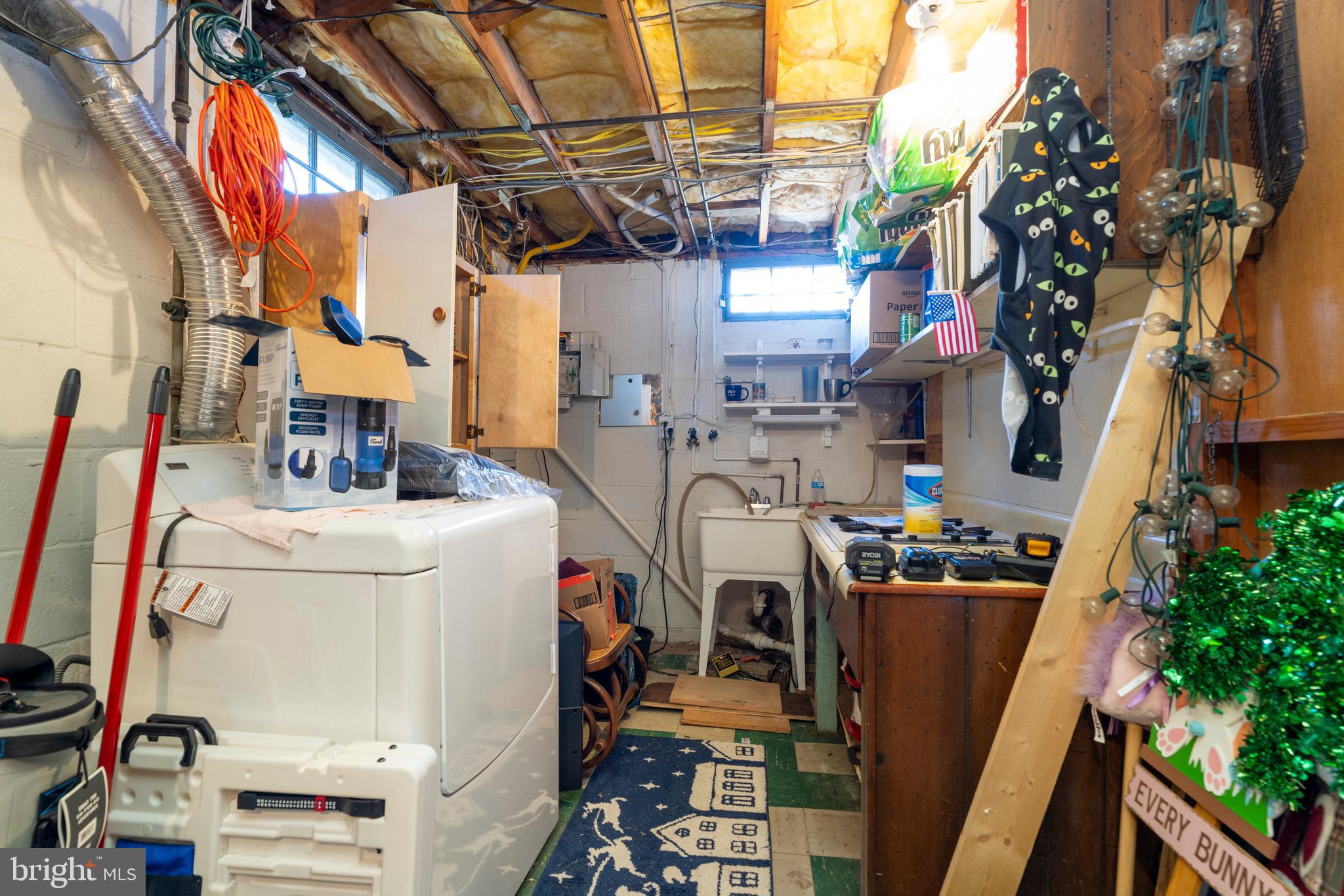 128 North Lynbrook Road Bel Air, MD 21014 - Photo 46 of 48 a utility room with dryer and washer