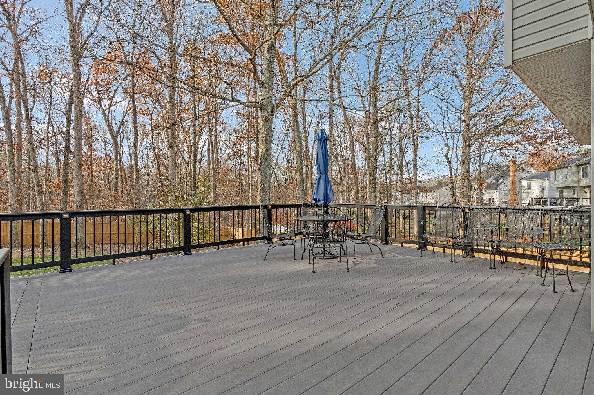 814 Potomac Ridge Court Sterling, VA 20164 - Photo 3 of 14 WOW! Spacious deck. New stairs to rear yard.