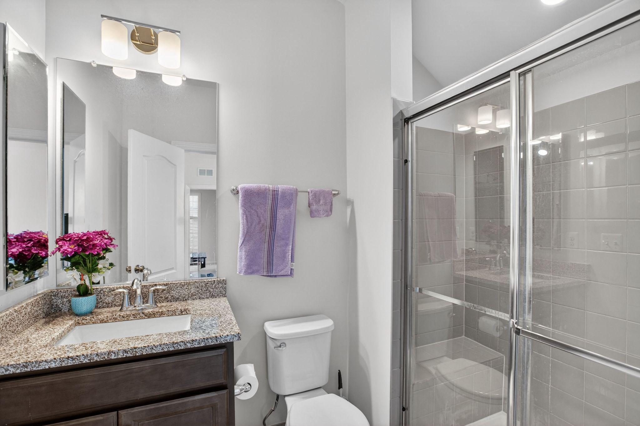5500 Big Huntingdon Lane Brandywine, MD 20613 - Photo 18 of 31 Guest bathroom with sleek finishes