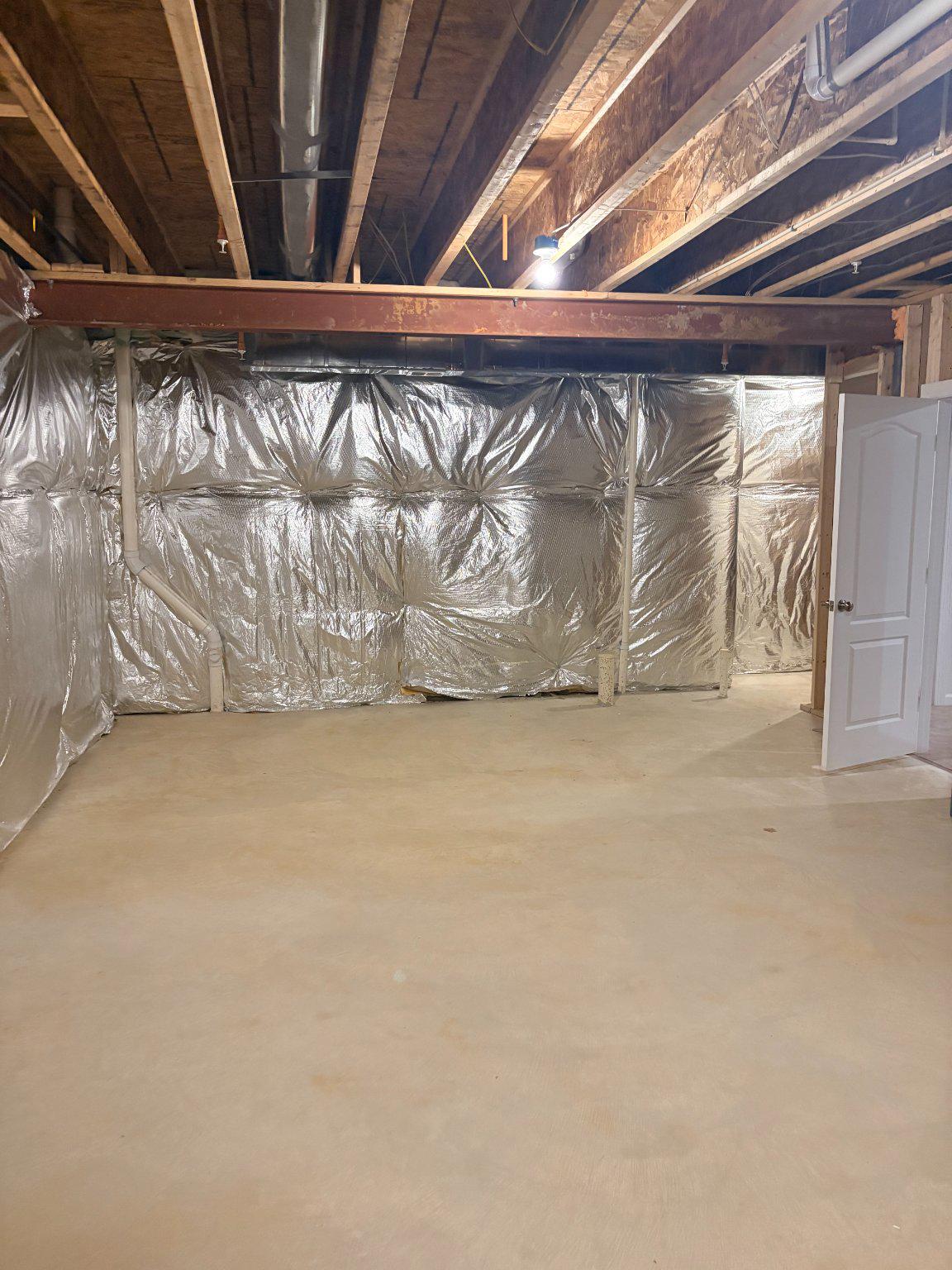 5500 Big Huntingdon Lane Brandywine, MD 20613 - Photo 26 of 31 Unfinished basement space with bath rough-in